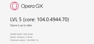 How to Check Opera GX Version How to Check Opera GX Version